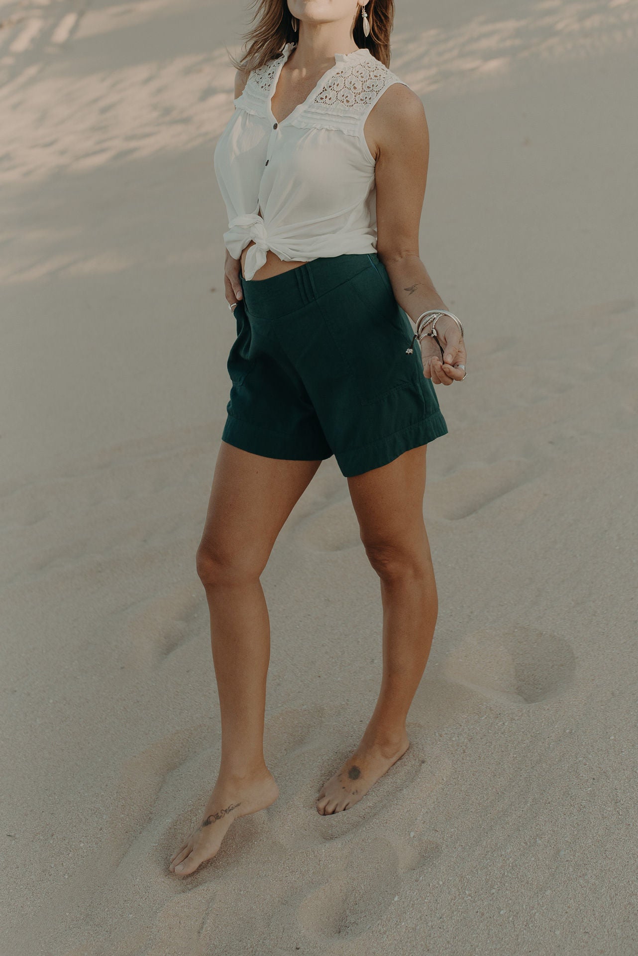 Shorts - teal