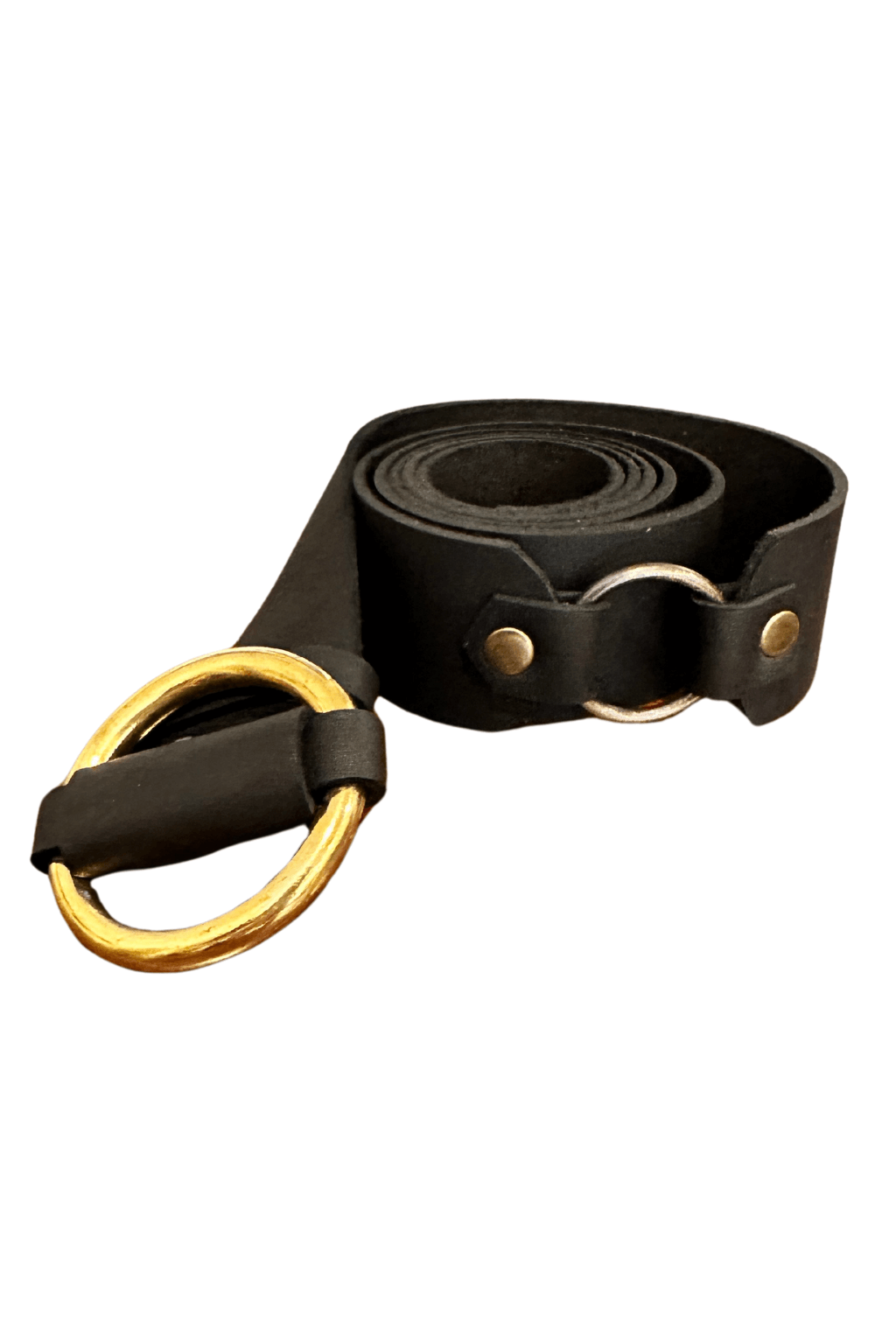 Leather Belt medium - black