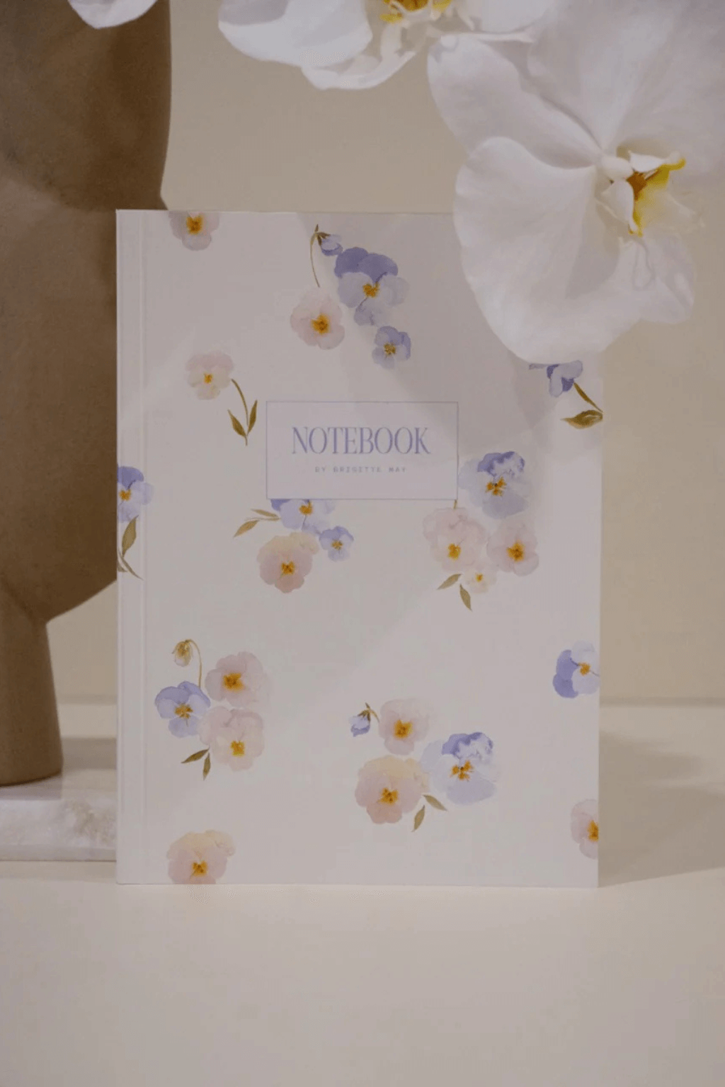 Notebook - Pansies