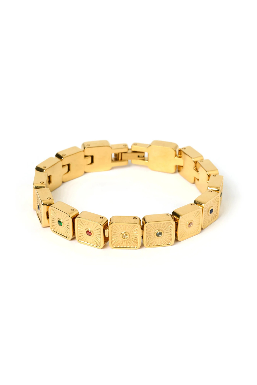 Jasper Gold Bracelet