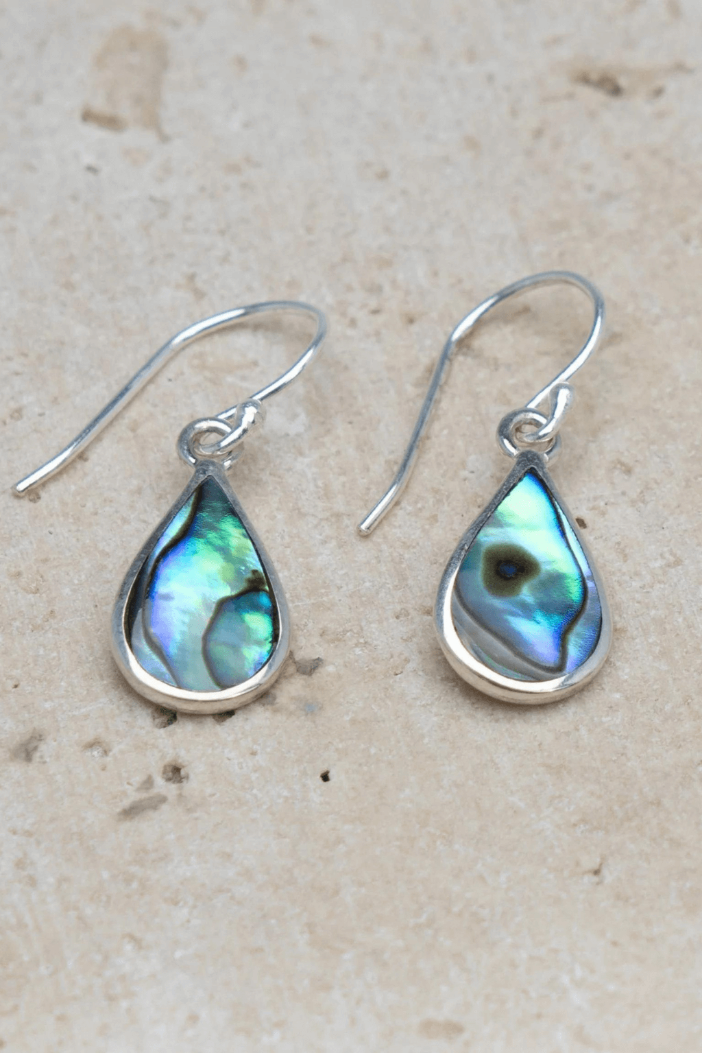 Paua Shell Drops - Medium