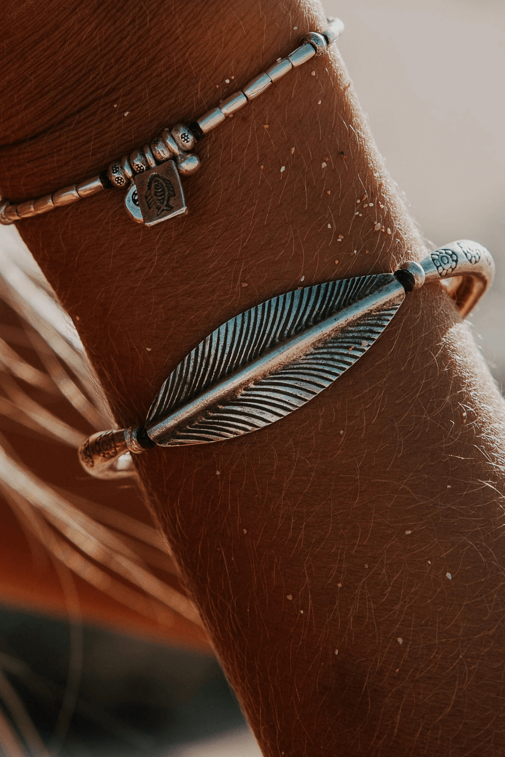 Tropical Leaves Bracelet