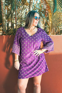 Aria Tunic - eggplant