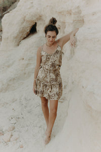 Calista Mini Skirt - jungle
