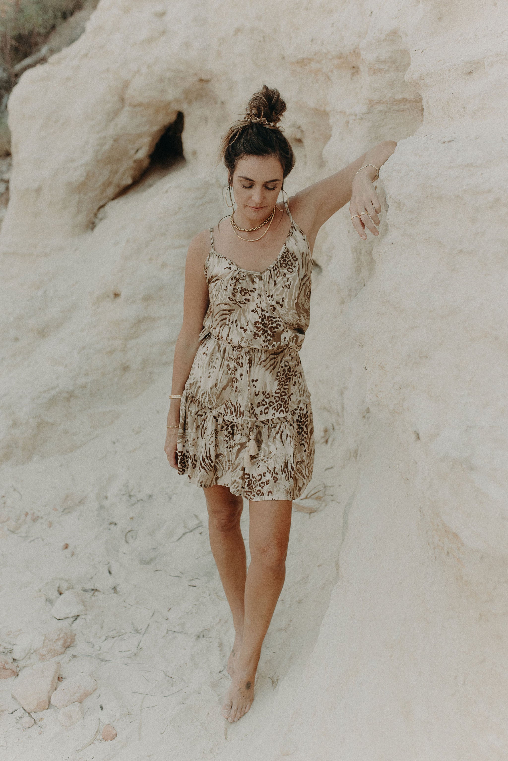 Calista Mini Skirt - jungle