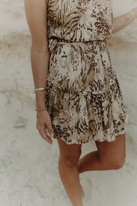 Calista Mini Skirt - jungle