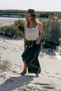Harlow Midi Skirt - ivy