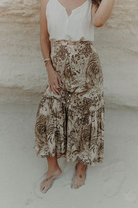 Harlow Midi Skirt - jungle