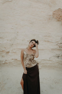 Harlow Slip Top - jungle