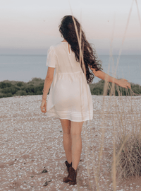 Esther Mini Dress - Ivory