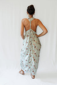 Maxi Wingdress - soft turquoise