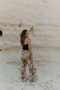 Sienna Wide Leg Pants - jungle