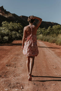Maxi Wingdress - tea rose