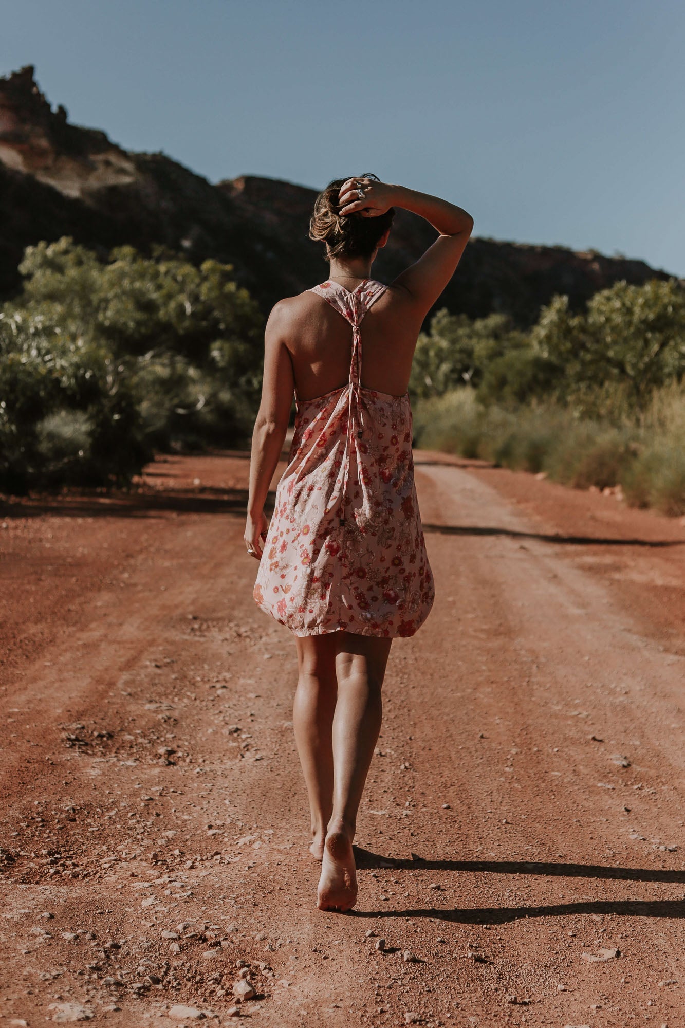 Maxi Wingdress - tea rose