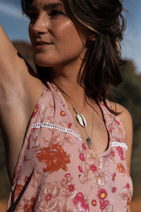 Maxi Wingdress - tea rose