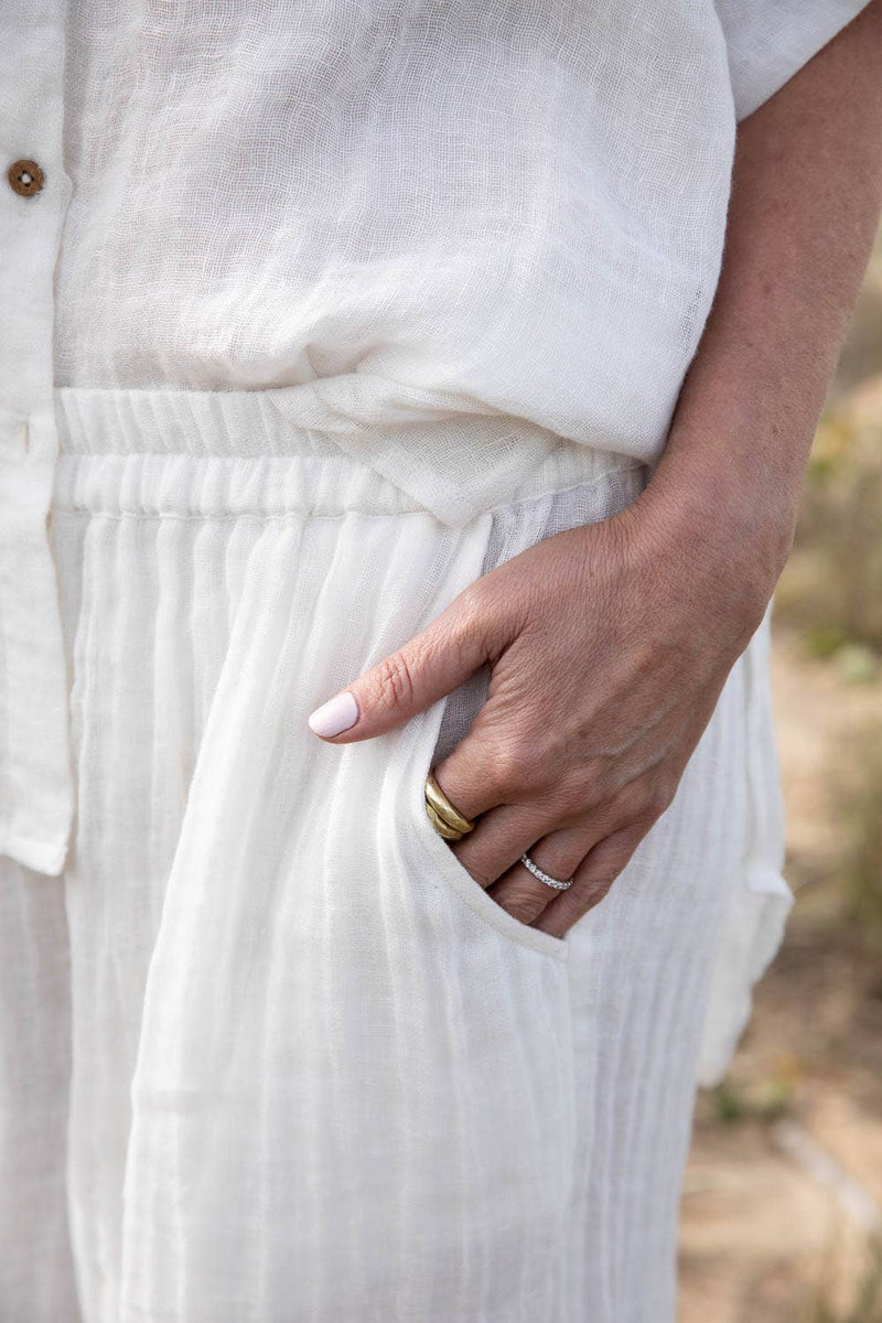 Arana Linen Shirt - Off White