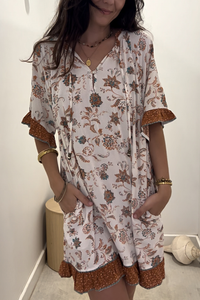 Vera Mini Dress - Sierra