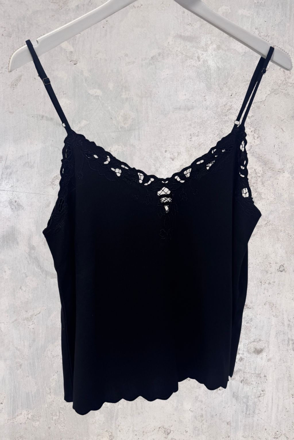 Celeste Slip Top - black