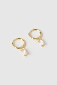 Pip Gold Charm Earrings