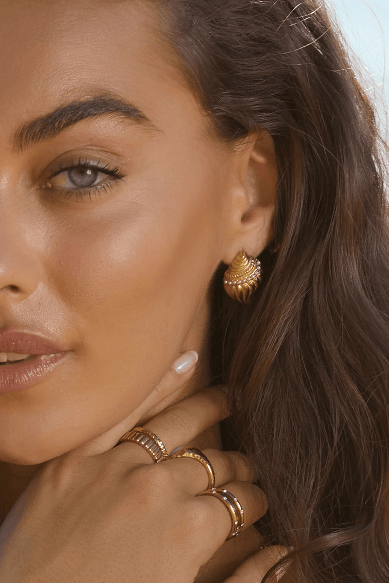 Tully Gold Earrings