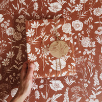 Tissue Paper - Wildflowers in Rust