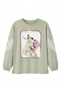 Fairy Folk Long Sleeve - sage