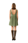Jesse Mini Dress - Oil Green