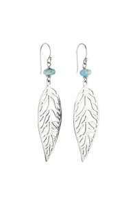 Caribbean Leaves - Larimar
