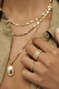 Eros Gold Ring - Large