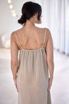 Fundamental Linen Midi - Natural