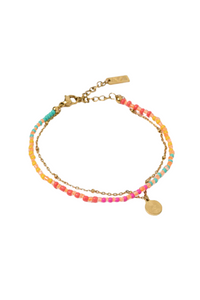 Cobra Gold Bracelet - Multi