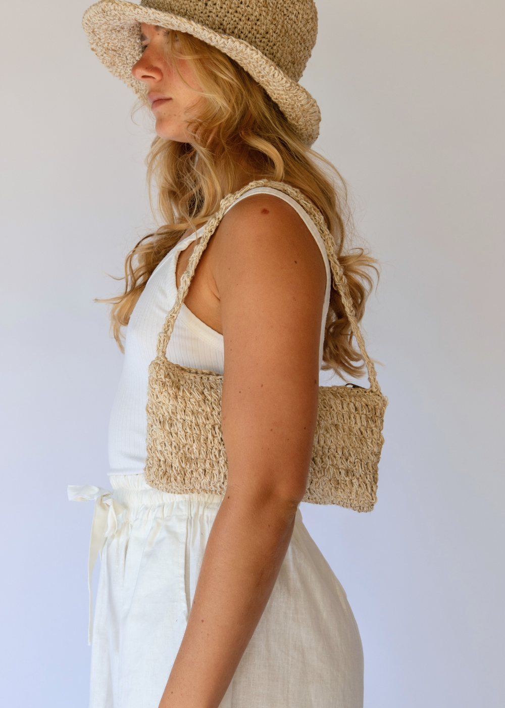 Tully Shoulder Bag - Natural