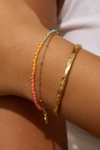 Cobra Gold Bracelet - Multi