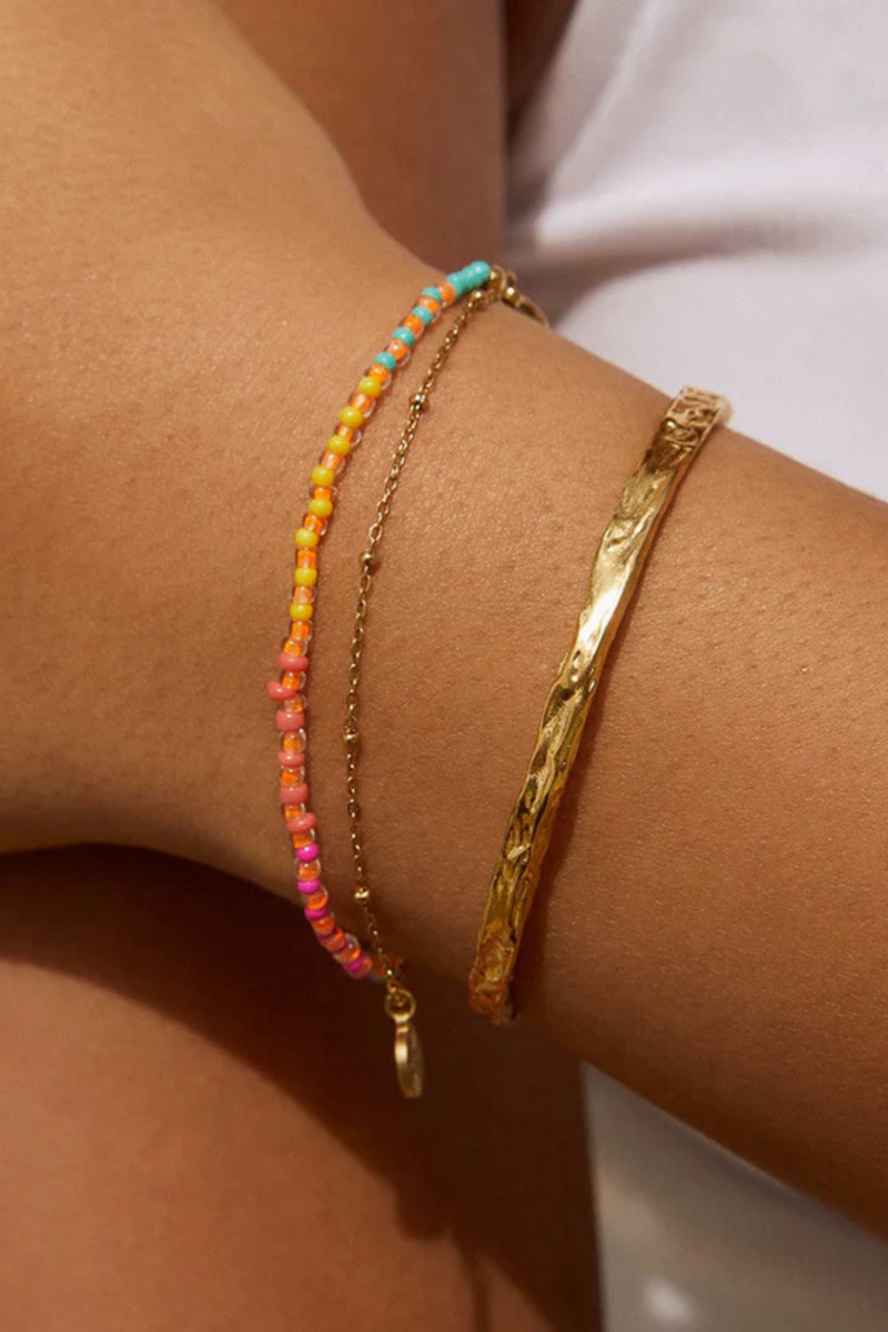 Cobra Gold Bracelet - Multi