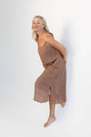 Luxe Linen Midi - Clay