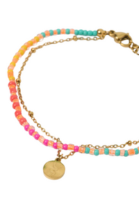 Cobra Gold Bracelet - Multi