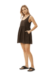 Jesse Mini Dress - Coffee