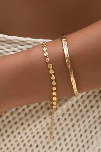 Atlas Gold Bracelet