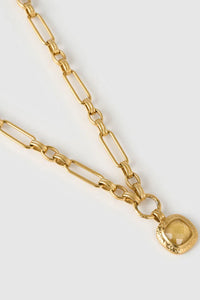 Mason Necklace - citrine