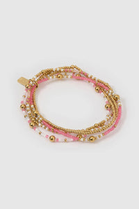 Nellie Bracelet - Bubblegum