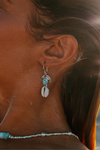 Larimar Cowrie Drops