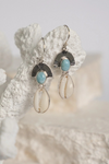 Larimar Cowrie Drops