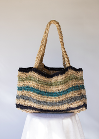 Elle Grande Tote - Tide Stripe