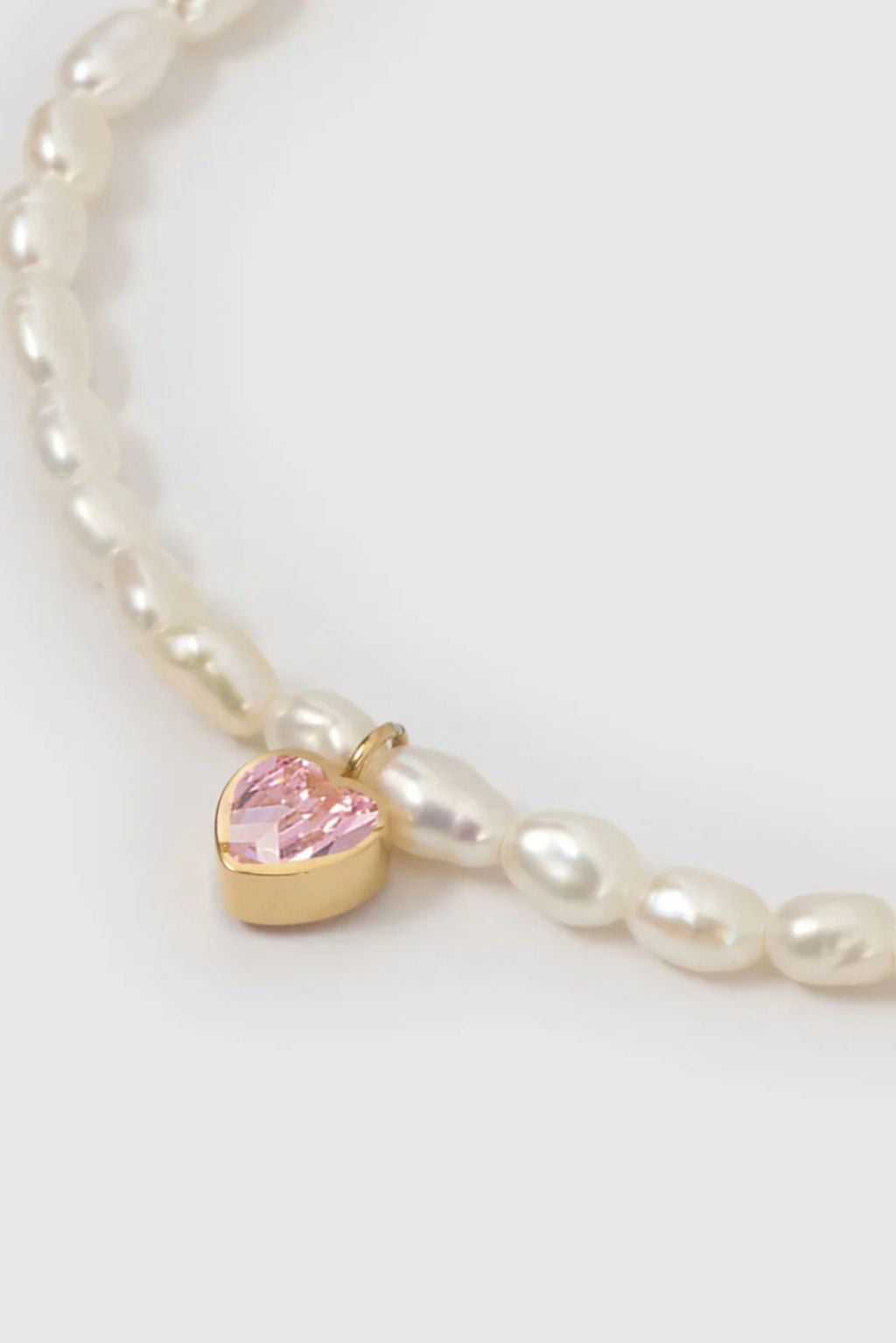 Kiki Pearl Heart Bracelet