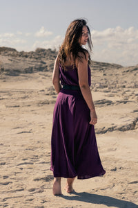 Aria Maxi Skirt - violet