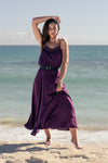 Aria Maxi Skirt - violet