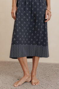 Dahlia Midi Dress - Noir