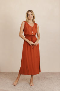 Esther Maxi Dress - Clay