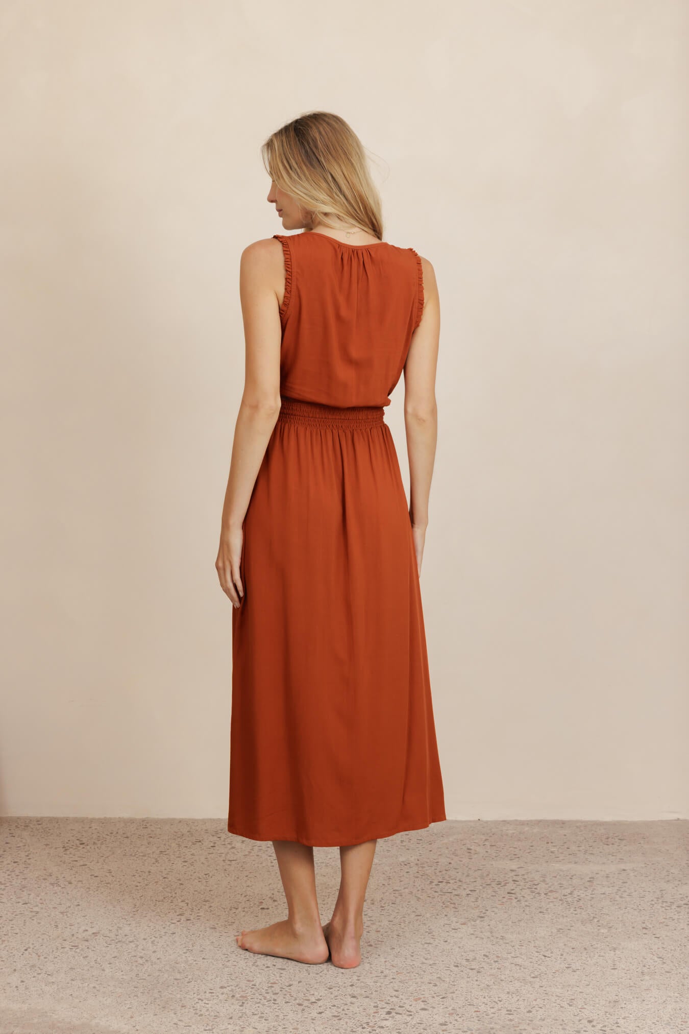 Esther Maxi Dress - Clay