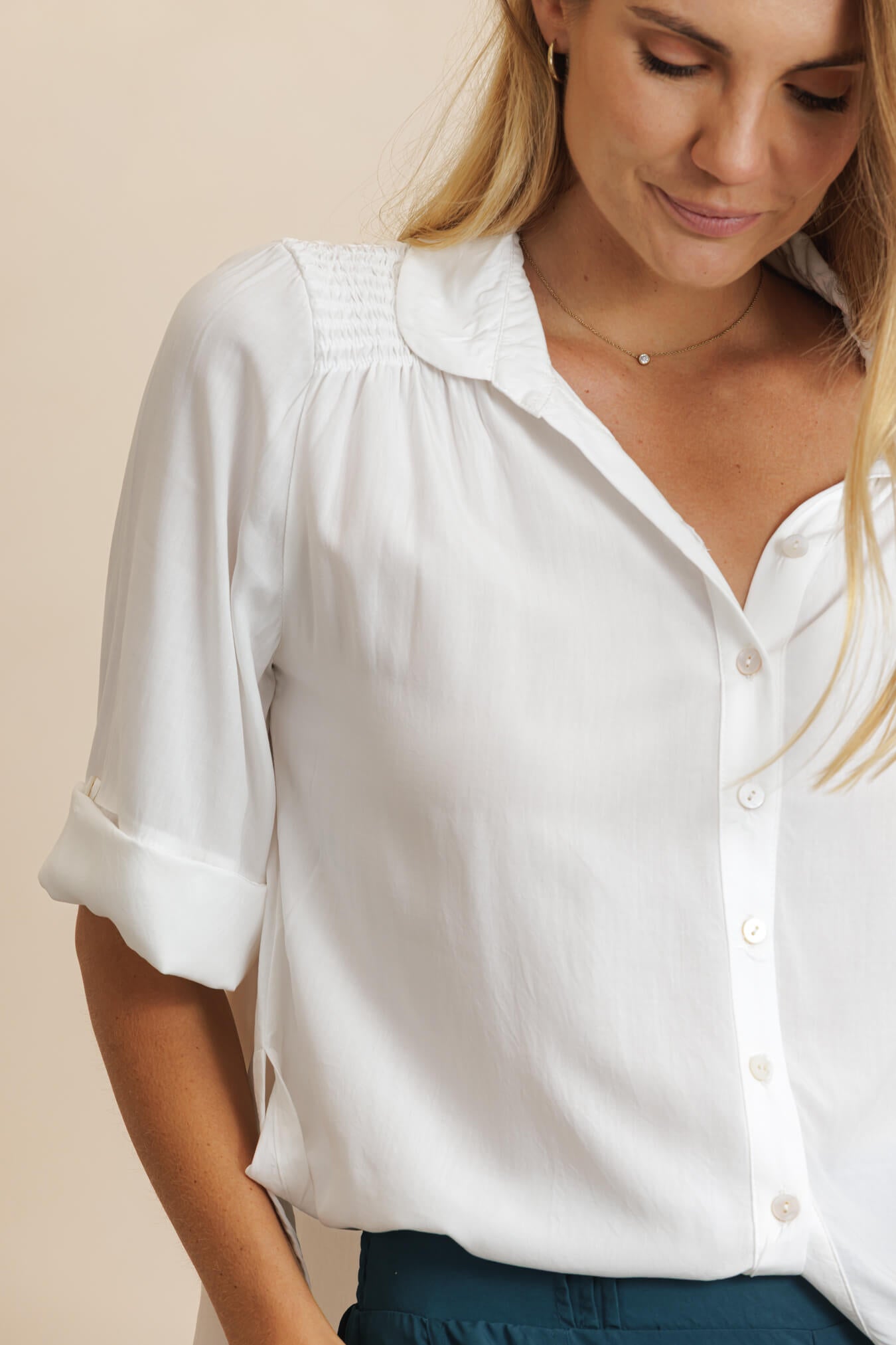 Esther Shirt - Ivory